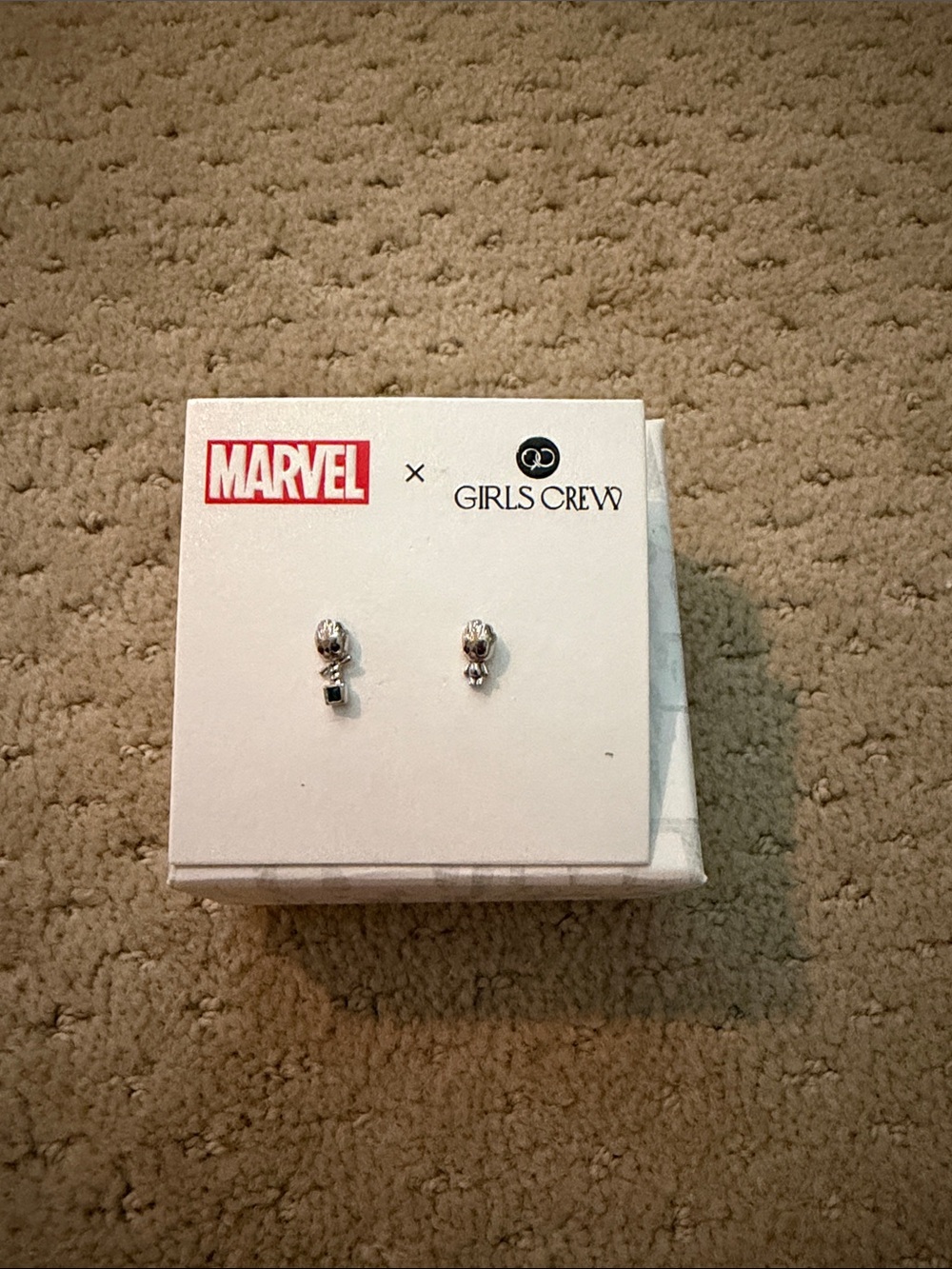 Girls Crew Marvel Guardians of the Galaxy Groot Stud earrings